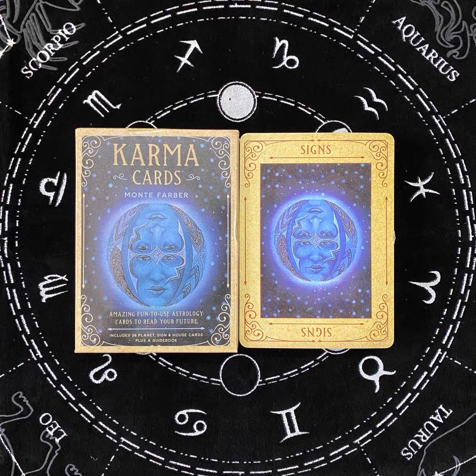 「寶時玄境」業力因果神諭卡 贈中文翻譯 Karma Cards 英文訂制卡牌 桌遊 | 蝦皮購物