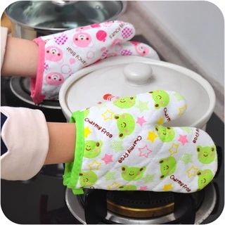 微波爐烤箱專用 廚房烘焙用的加厚耐高溫防熱防燙隔熱手套