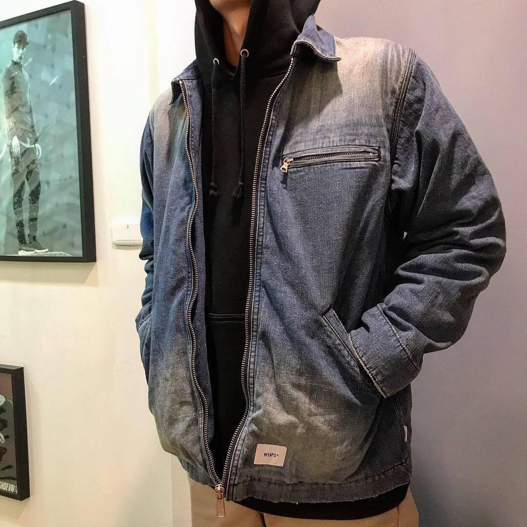 ☆AirRoom☆【現貨】2019SS WTAPS ACE / JACKET. COTTON. DENIM 牛仔