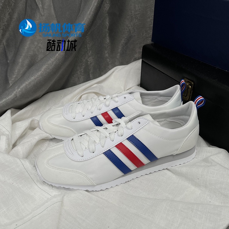 Adidas neo outlet blancos