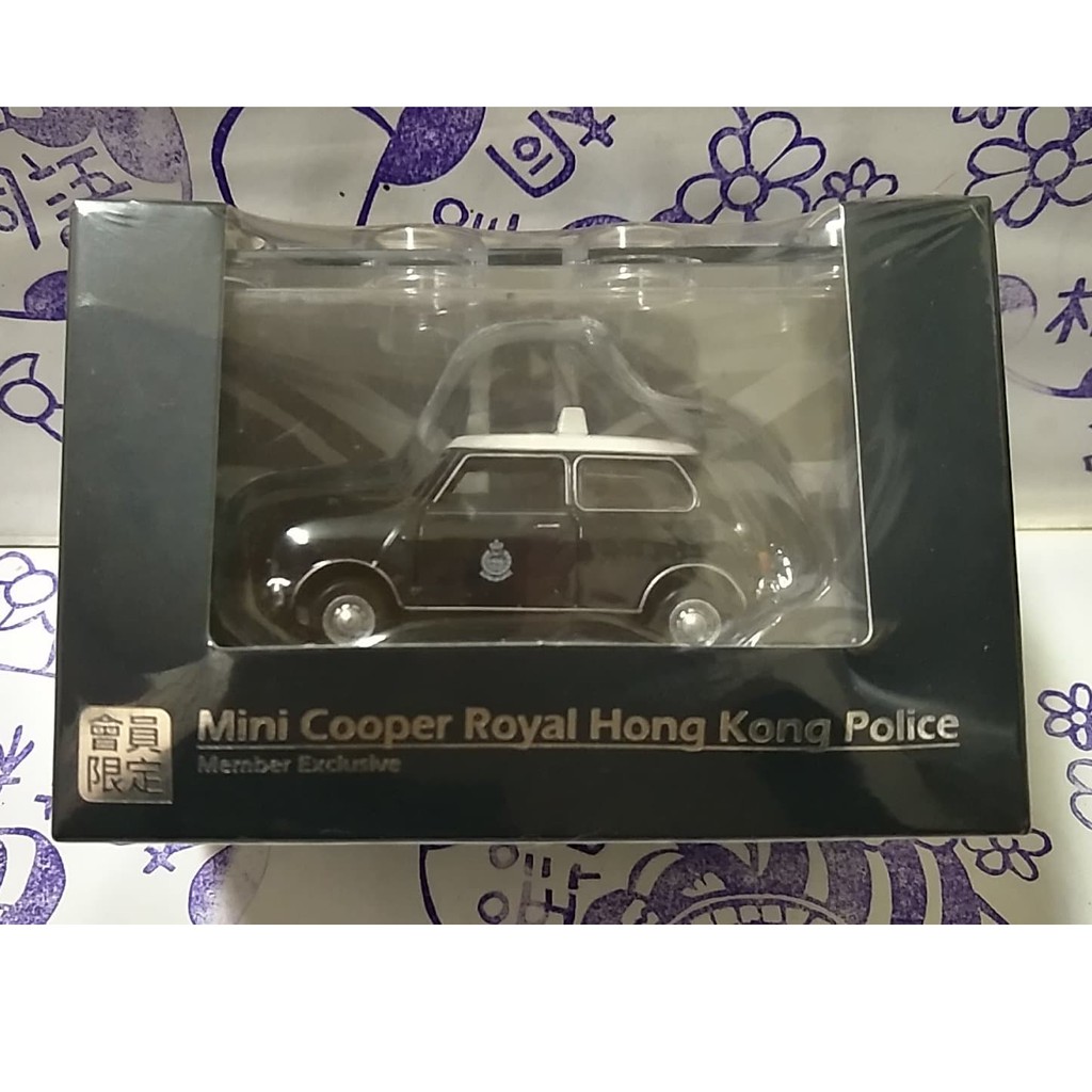 (現貨)Tiny 微影 會員限定Mini Cooper Royal Hong Kong Police (附基木壓克力盒) | 蝦皮購物