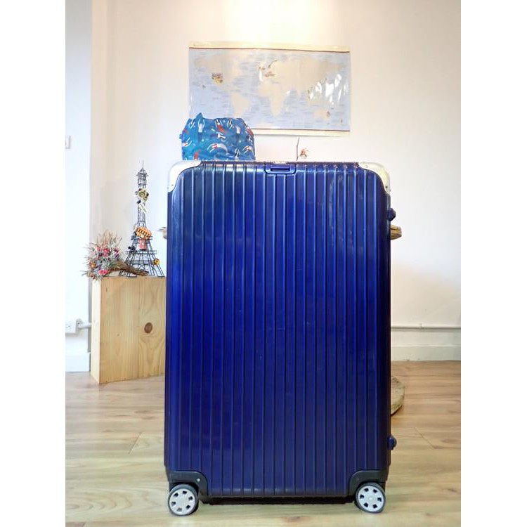 二手】<公司貨> RIMOWA LIMBO 32吋夜藍色大型四輪行李箱| 蝦皮購物