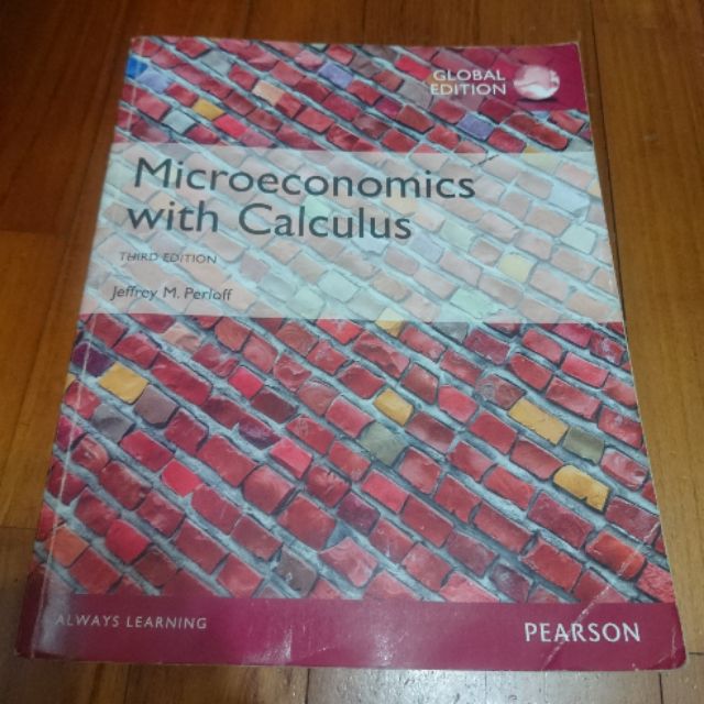 Microeconomics with calculus 個體經濟學 Jeffery Perloff 含習題解答 | 蝦皮購物
