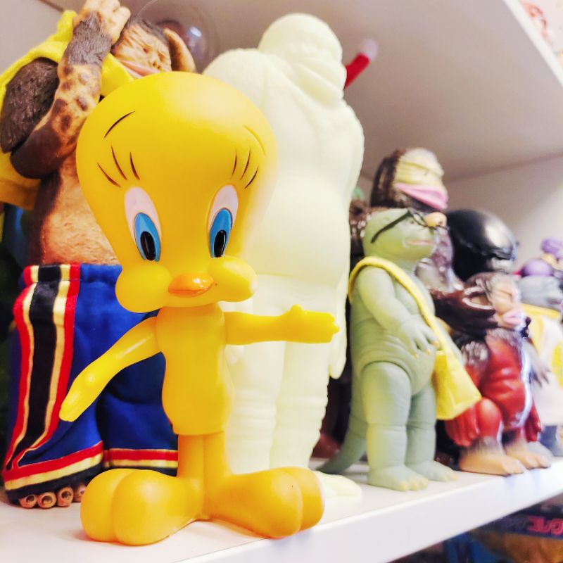1997 華納 樂一通 Tweety Bird 崔弟 翠迪 翠兒 鳥 絕版 限定 公仔 玩具 擺飾 | 蝦皮購物