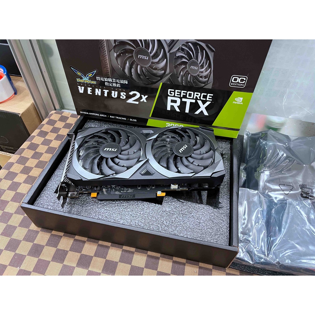 微星MSI RTX 3060 VENTUS 2X 12G OC 新| 蝦皮購物