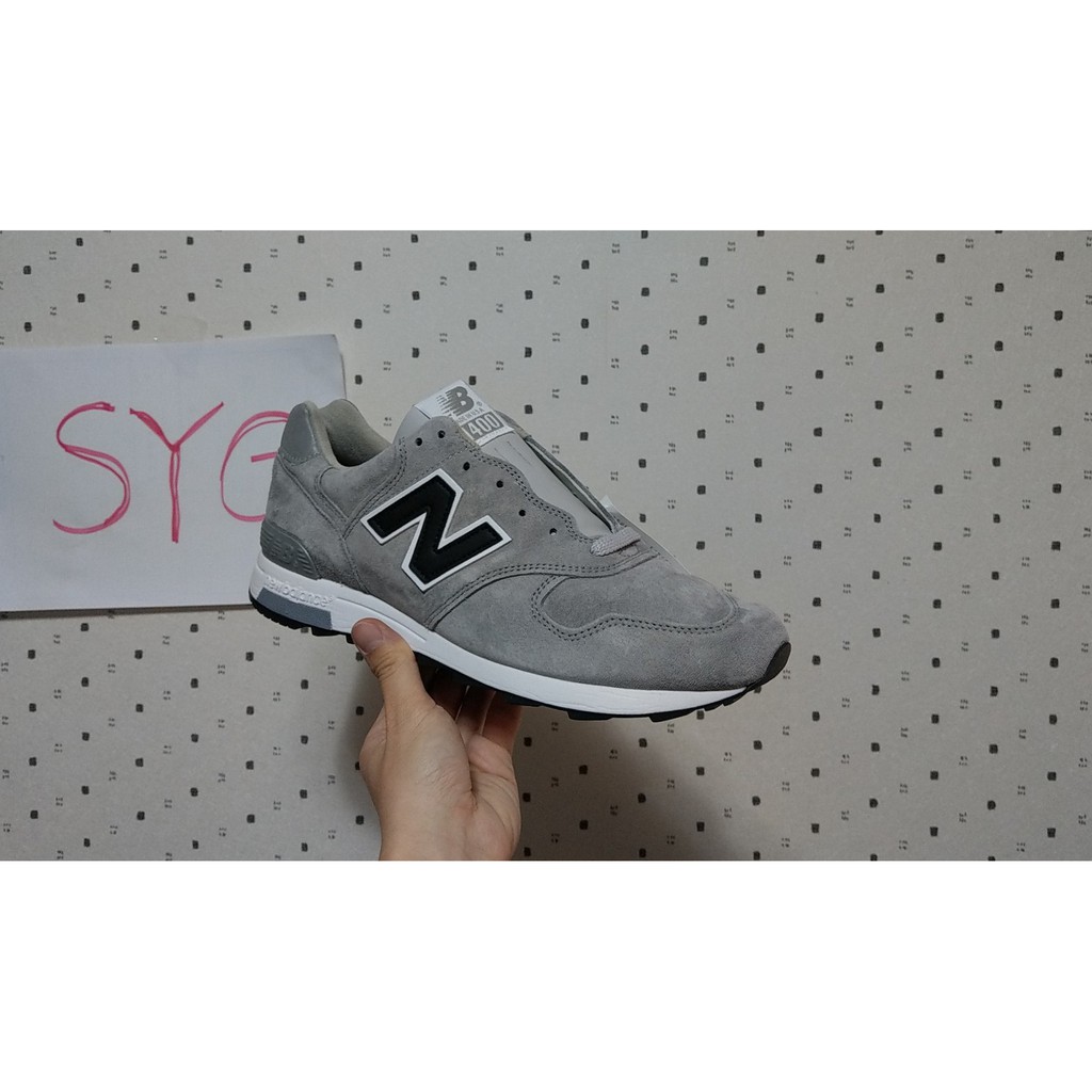 [SYG] New Balance 1400 us11,11.5D 全灰藍標 美製 M1400G 絕版配色