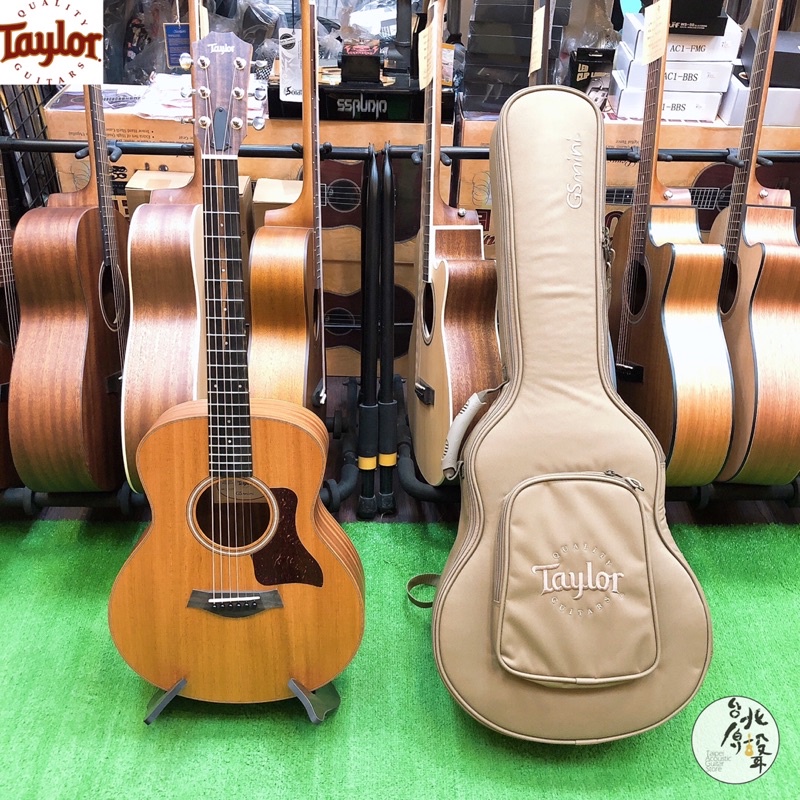 【北烏/原聲】Taylor GS-Mini-MAH 36吋 單板 全桃花心 旅行吉他 民謠吉他 墨廠 | 蝦皮購物