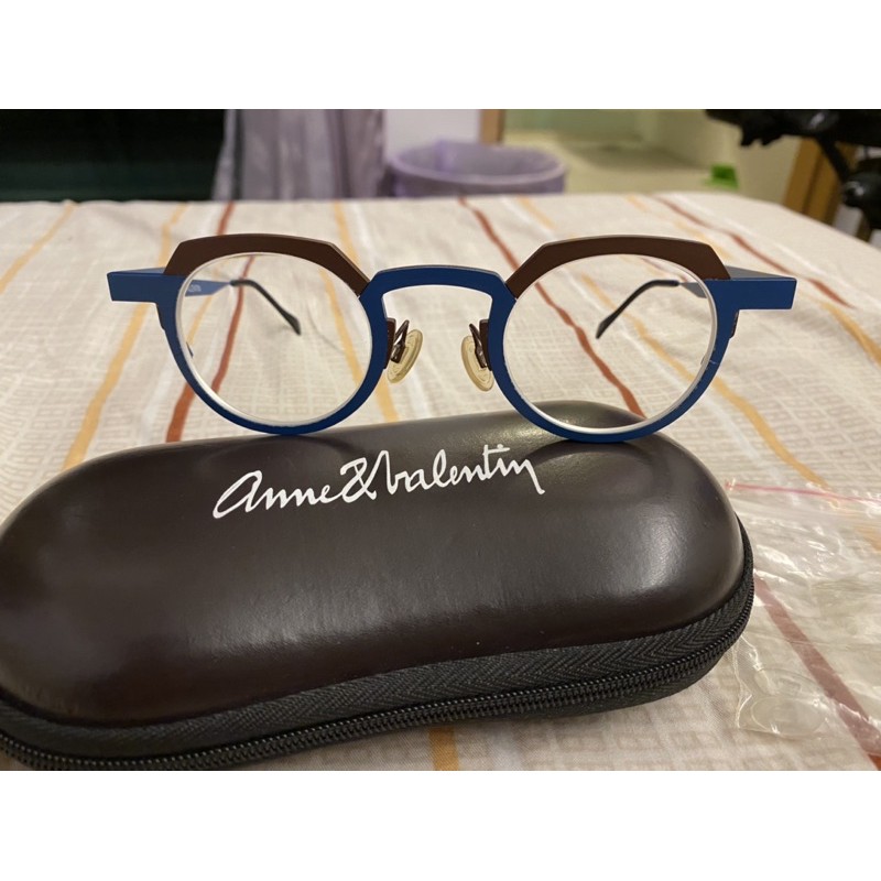 Anne et Valentin AV Guerin A118 男性鏡框 圓型 法國製造