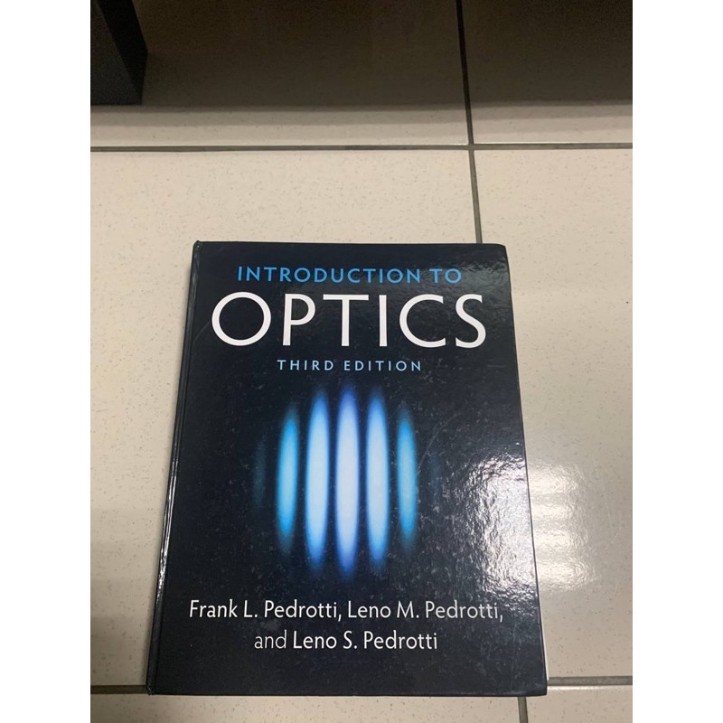 Introduction to optics 第三版 | 蝦皮購物