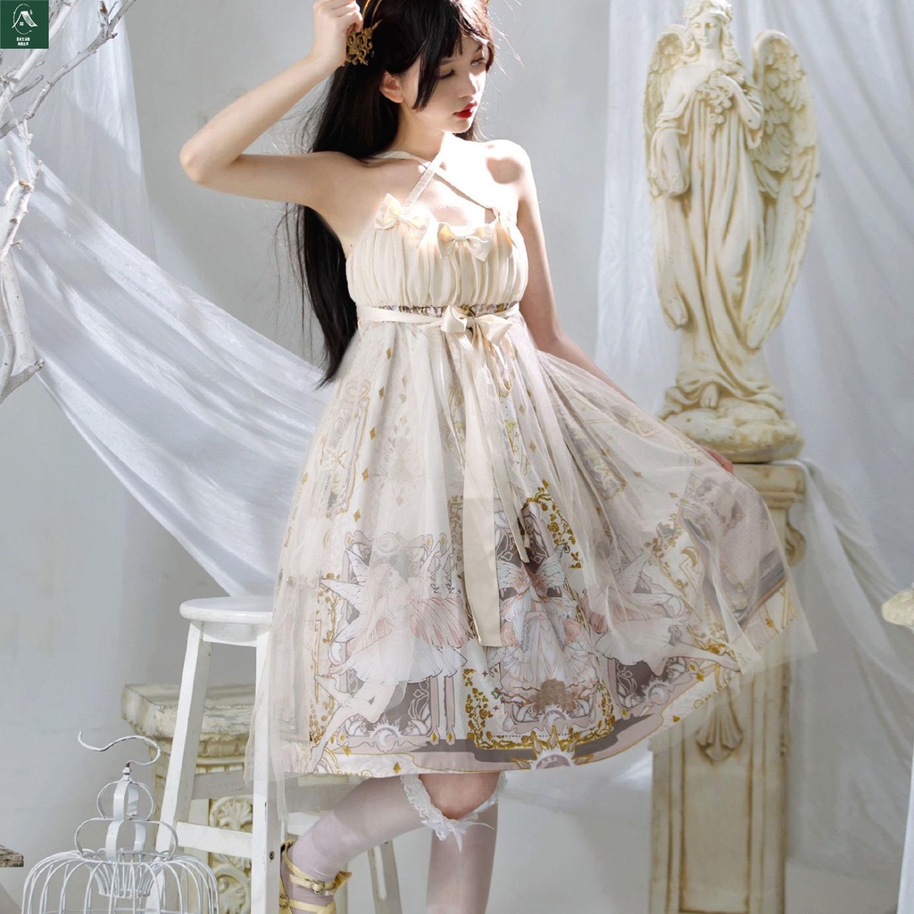 ♀ 【免運】 二次元 川谷之森 lolita新約精靈 JSK 優雅cla系 圣母洛麗塔 角色扮演服飾 動漫周邊 | 蝦皮購物