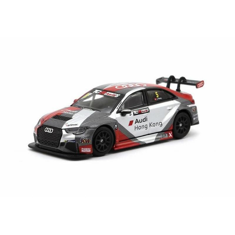 名車館】TARMAC Works 1/64 Audi RS3 LMS TCR Asia 2017 | 蝦皮購物