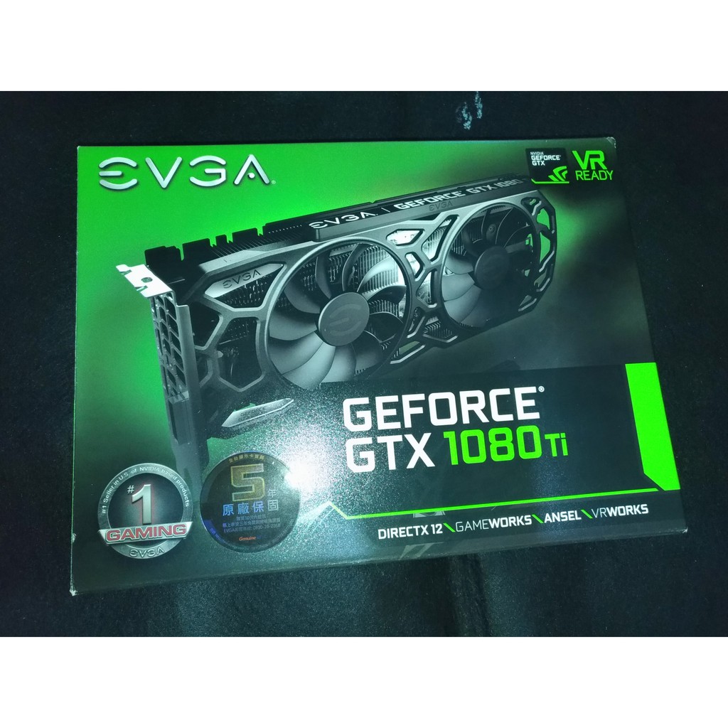 EVGA GeForce GTX 1080 Ti SC Black Edition 11GB GDDR5X Usata - Ottime Condizioni