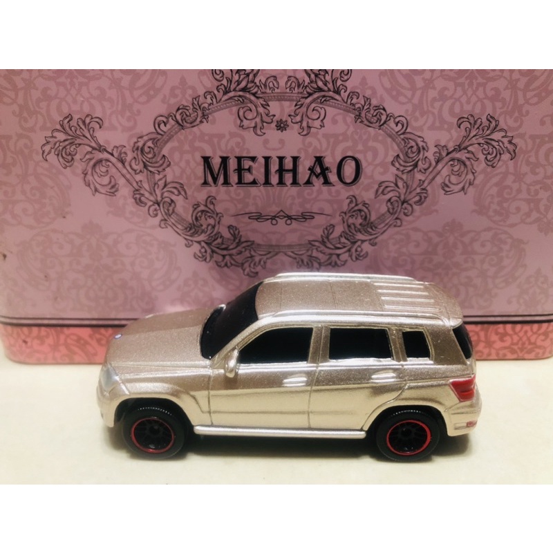 二改模型車1/64 賓士休旅車Mercedes-Benz GLK Class 絕版香檳色稀有旅行車玩具車| 蝦皮購物