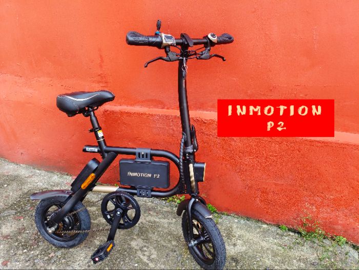 様 インモーションp2 電動アシスト自転車 ブラック コンパクト