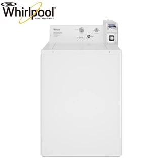 (聊聊下訂)Whirlpool惠而浦 9公斤 商用投幣式直立式洗衣機 CAE2765FQ 美國原裝進口