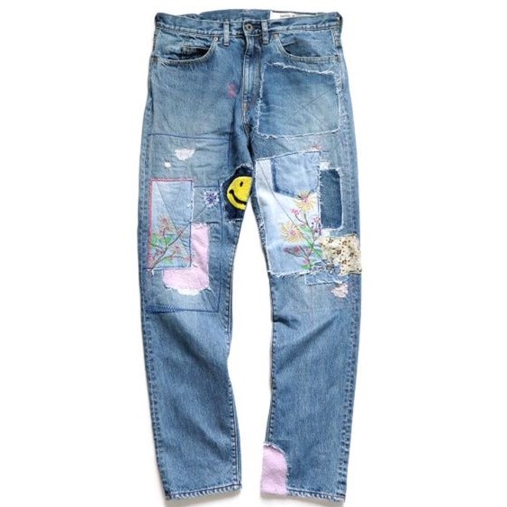 擺渡人Jp!06.14最新!22SS！KAPITAL 平田和宏!秒殺!刺繡拼接民族
