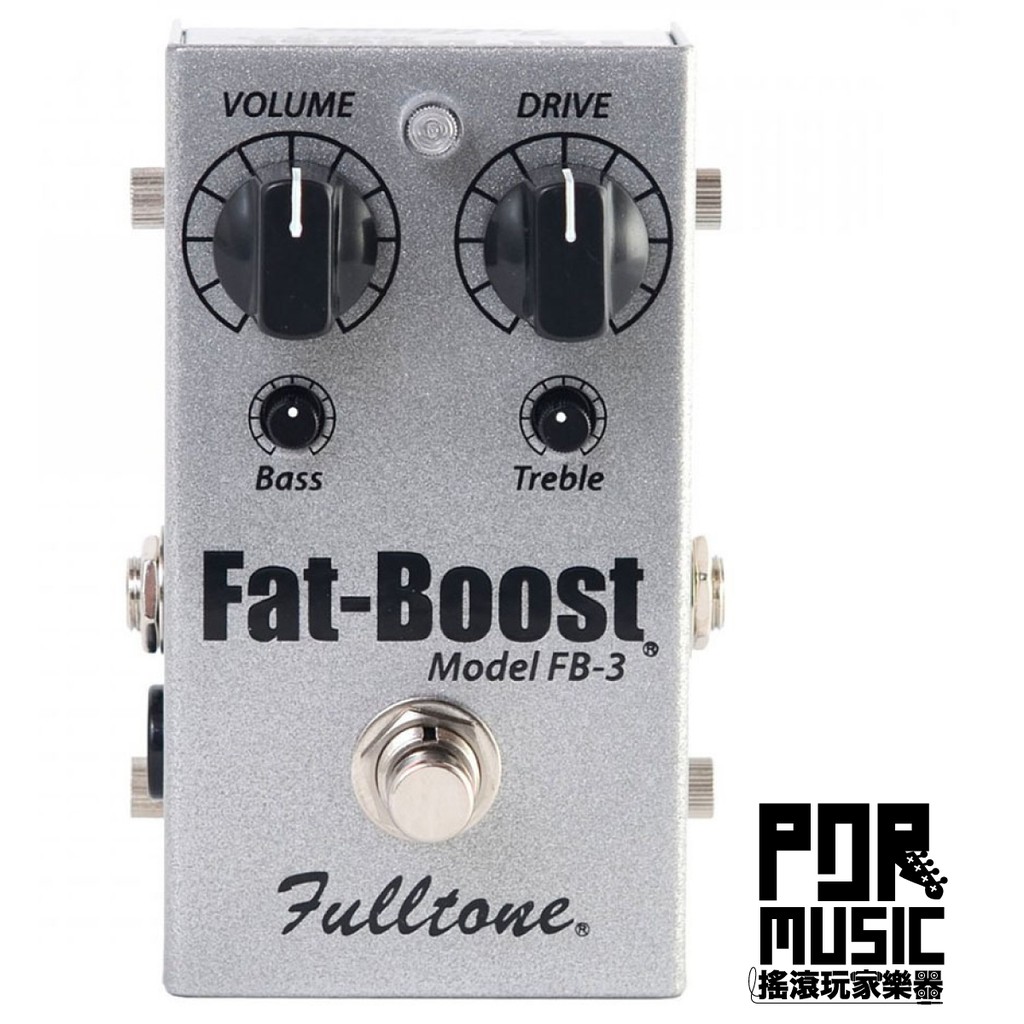 【搖滾玩家樂器】 全新 公司貨保固免運 Fulltone Fat-Bosst FB-3 美國 手工 增益 效果器