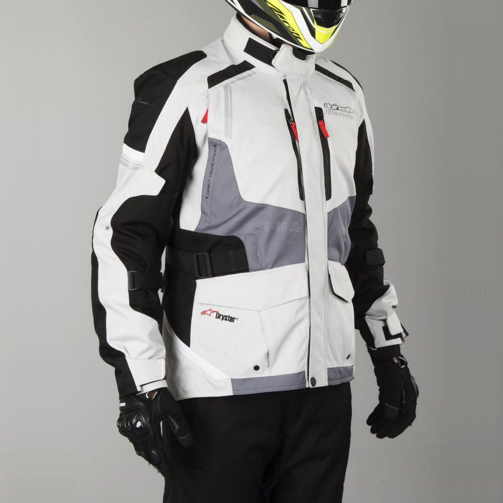 瀧澤部品義大利Alpinestars A星ANDES V2 DryStar Jacket 白黑灰防水防