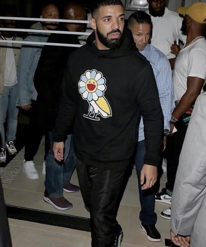 Takashi Murakami x OVO Hoodie Black 村上隆小花黑色現貨| 蝦皮購物