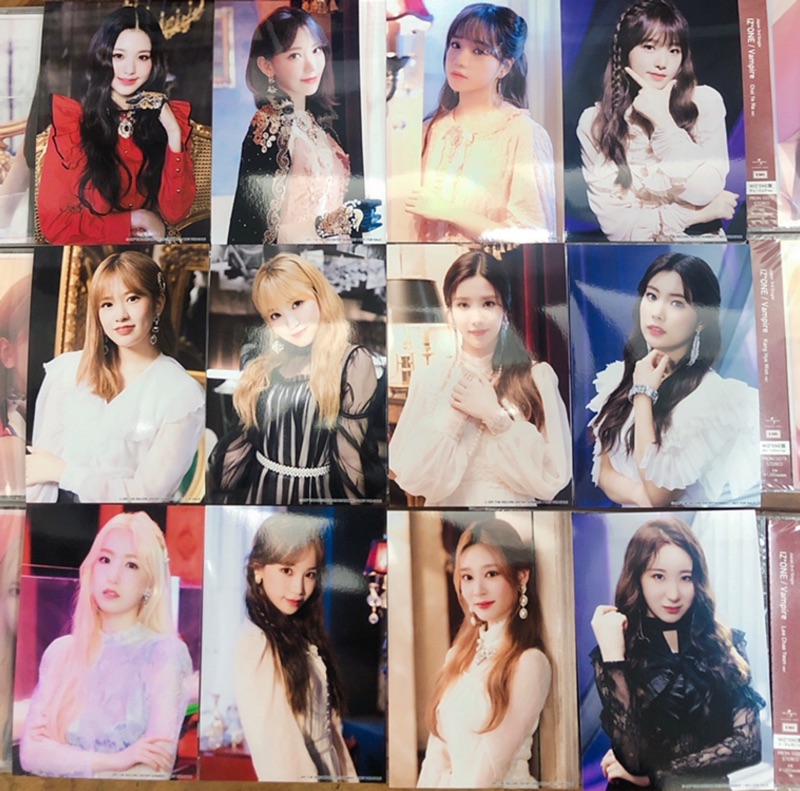 賠本售IZ*ONE IZONE 日專Vampire 個人盤含生寫真專輯日本日三單CD-BOX