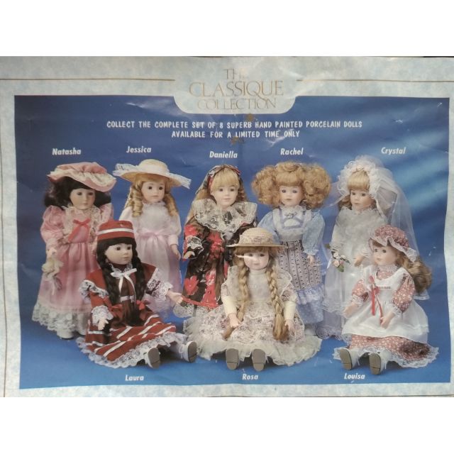 The Classique Collection Porcelain Doll (懷舊絕版古典陶瓷娃娃)