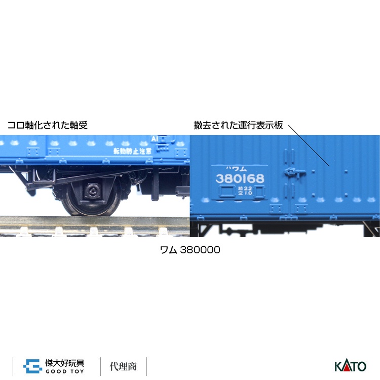 KATO 8087 貨車 WAMU 380000 (2輛) | 蝦皮購物