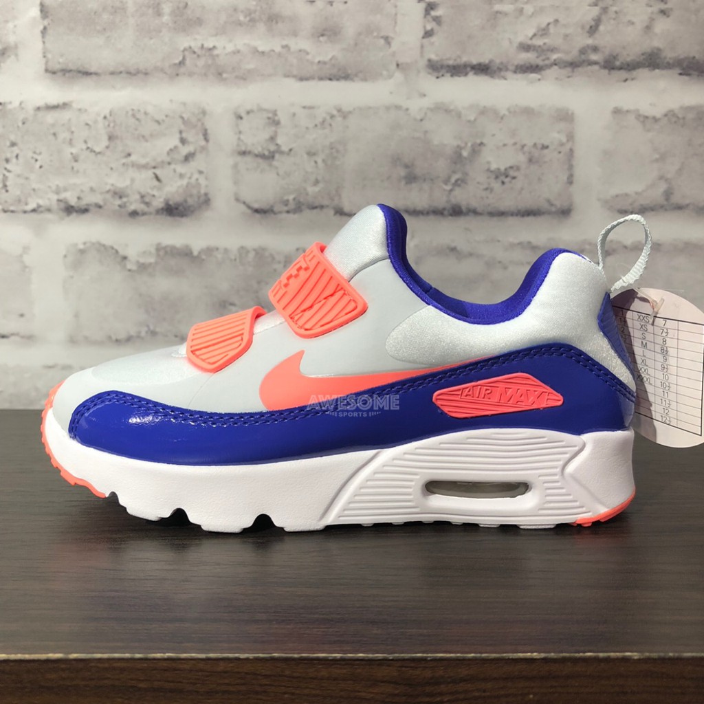 [歐鉉]NIKE AIR MAX TINY 90 PS 白藍粉 881926-005