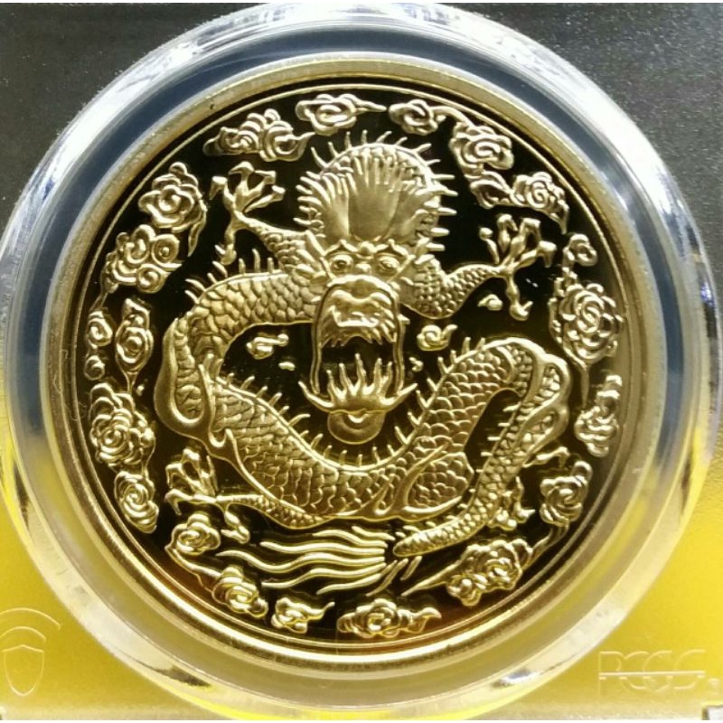 PCGS70分】2021年大清金幣光緒庫平一兩中國高級錢幣復刻復古章大清金幣光緒丙午年造庫平一兩| 蝦皮購物