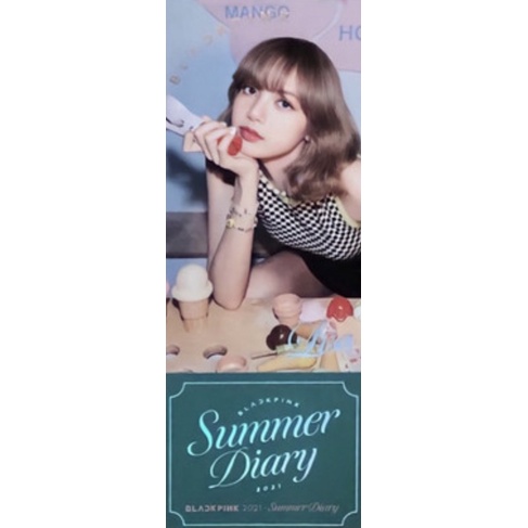 Blackpink 2021 Summer Diary Jisoo Jennie Rosé Lisa 特典夏日日記