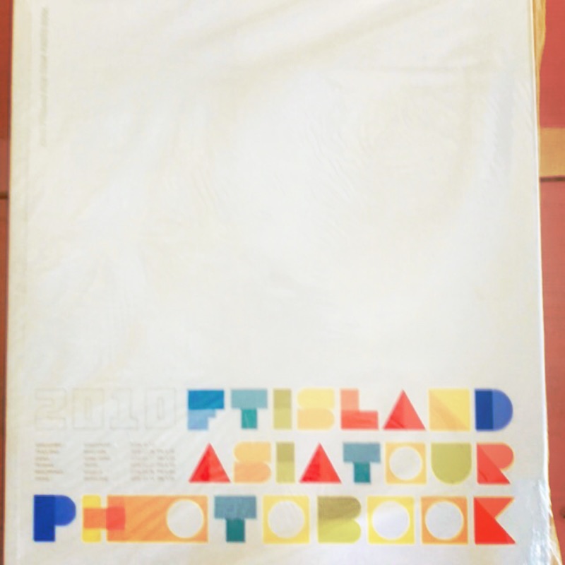 FTIsland Asia tour photo book 2010亞洲巡迴演唱會豪華寫真| 蝦皮購物