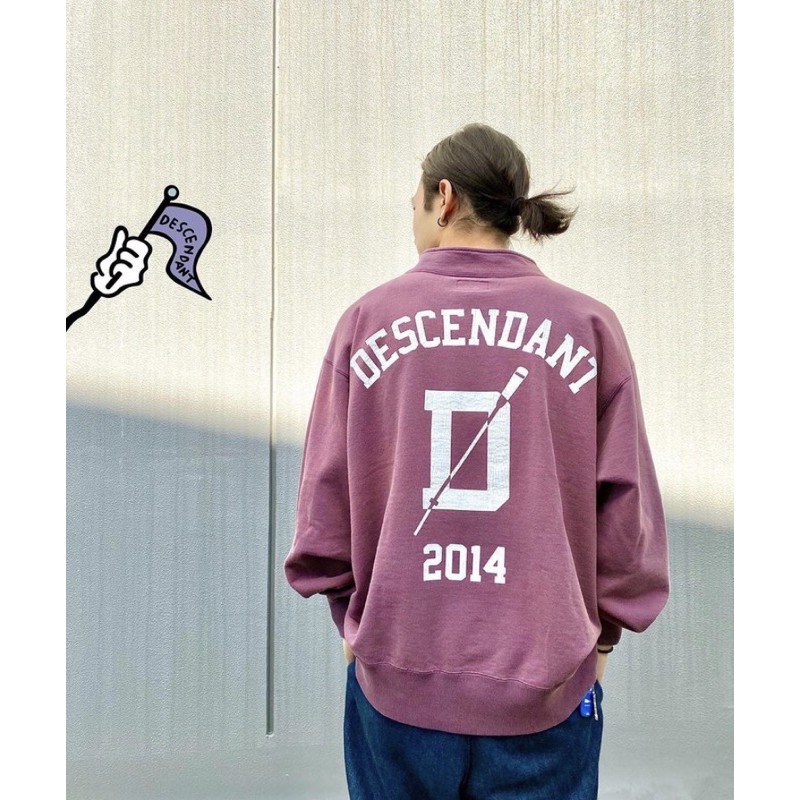 DESCENDANT ROO STAND COLLOR SWEATSHIRT - oceanicasfs.com.br