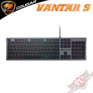 美洲獅 COUGAR  VANTAR S RGB 剪刀腳電競鍵盤 PC PARTY
