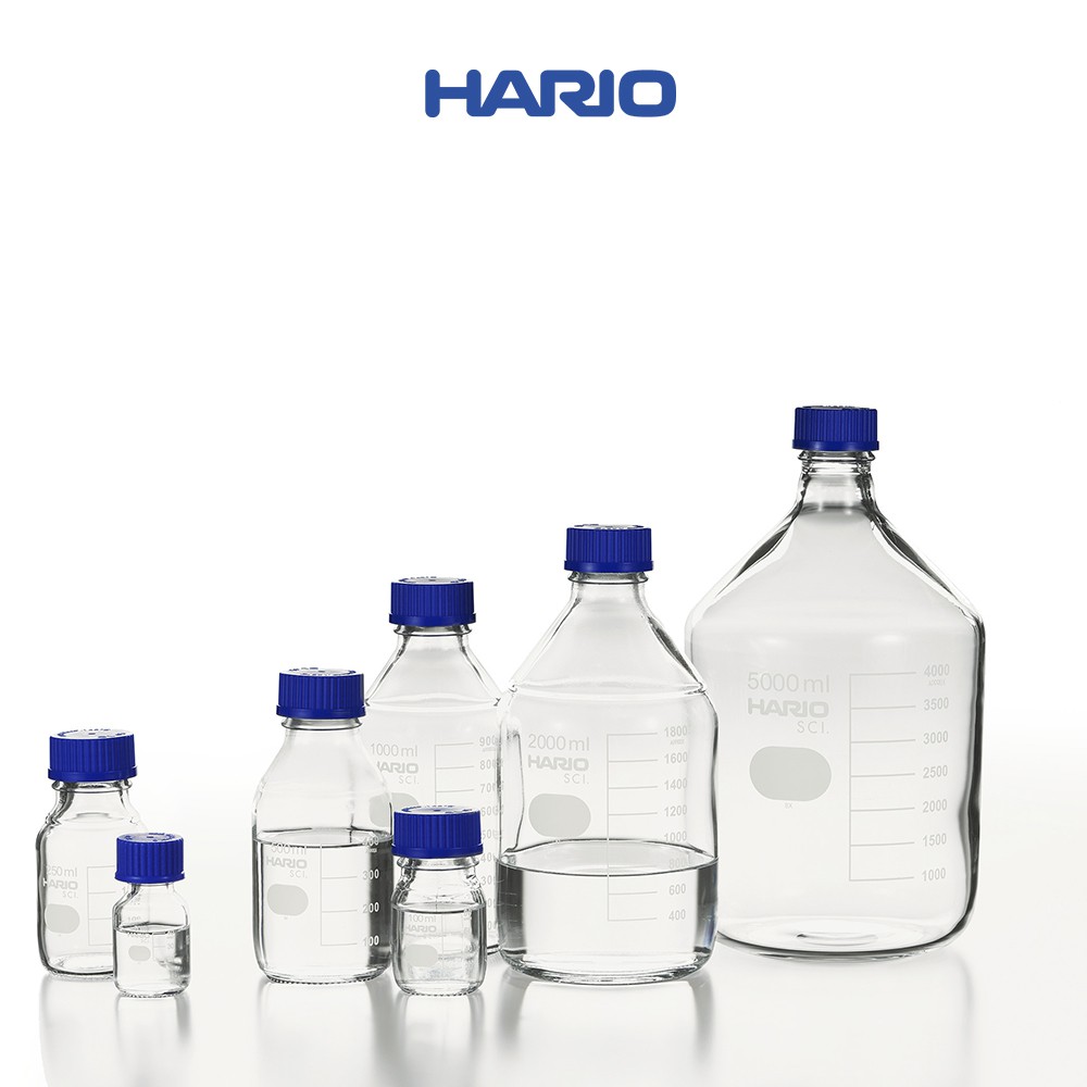 HARIO 血清瓶3.8L 5L 化工瓶環保水瓶Glass Bottle 耐熱玻璃多款容量