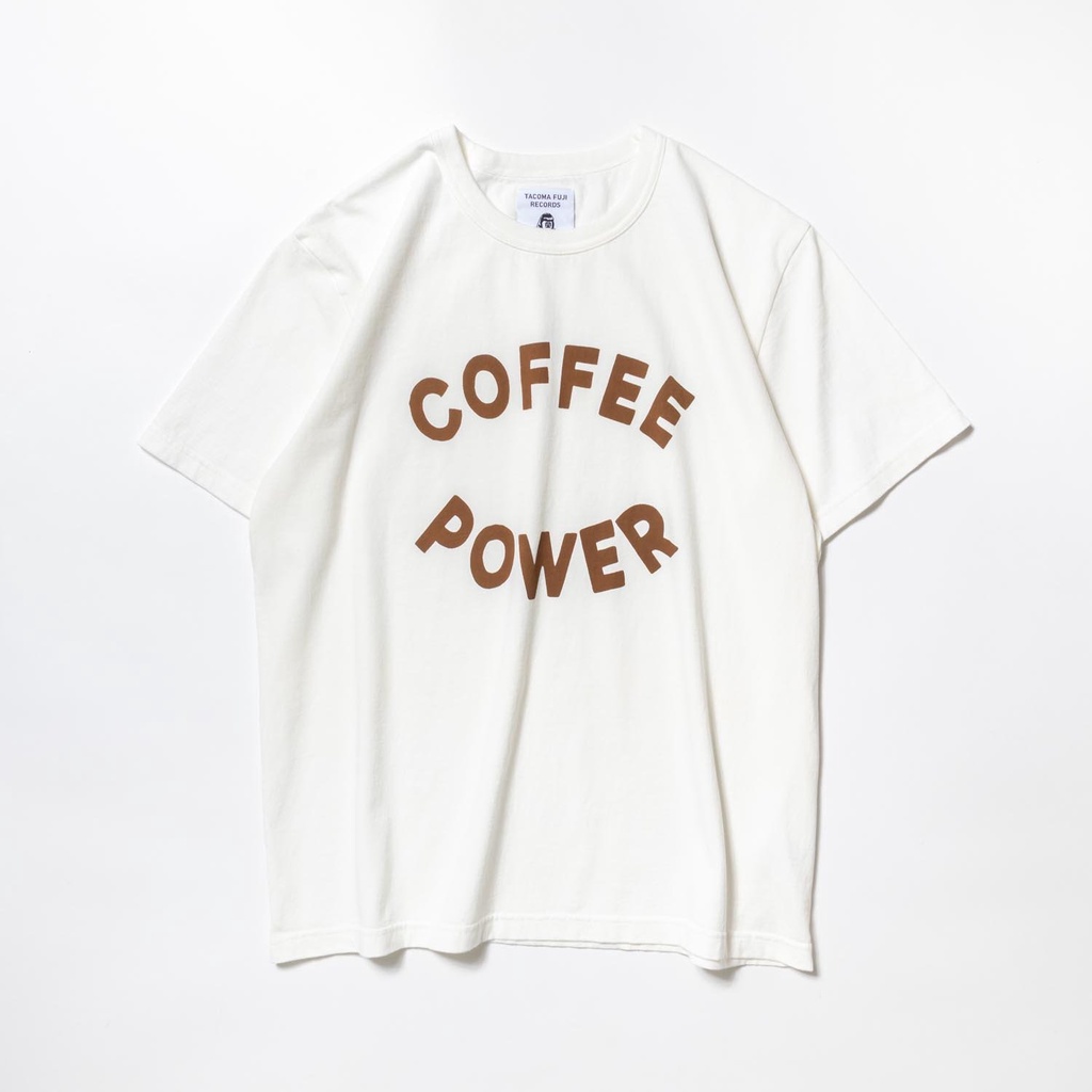 LESSTAIWAN ▼ TACOMA FUJI RECORDS - COFFEE POWER TEE