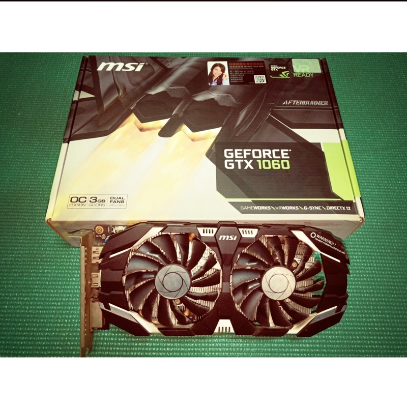 MSI 微星 GeForce® GTX 1060 3GT OC | 蝦皮購物
