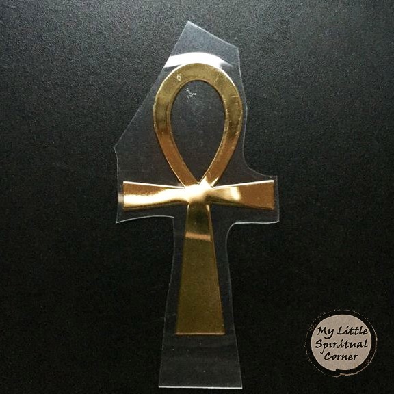 ＜安可 生命之符＞現貨 Ankh 安卡 古埃及神聖符號 神秘 淨化 補充 保護能量 簍空 金屬貼紙 神聖幾何 手機貼 | 蝦皮購物