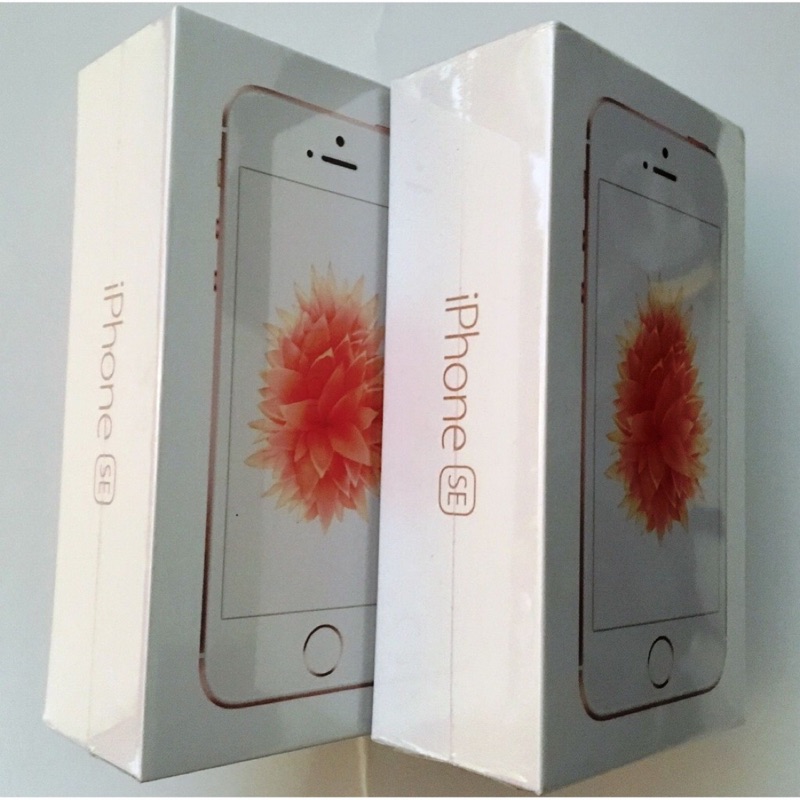 全新盒裝未拆封iPhone SE ㄧ代玫瑰金32G【蘋果園】蘋果保固一年32GB 鎖