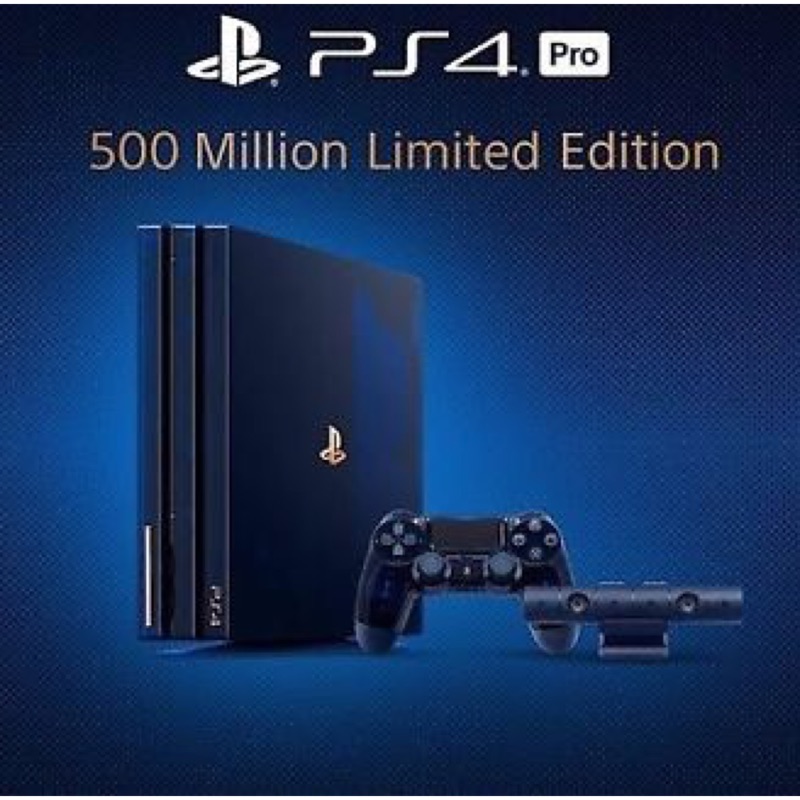 PS4 PRO 銷售5億台限量2TB深藍款全台555台誠可議| 蝦皮購物