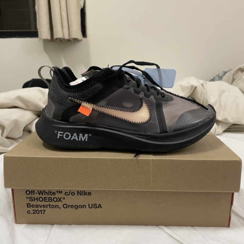 售出）The 10:OFF-White X Nike Zoom Fly SP AJ4588-001 | 蝦皮購物