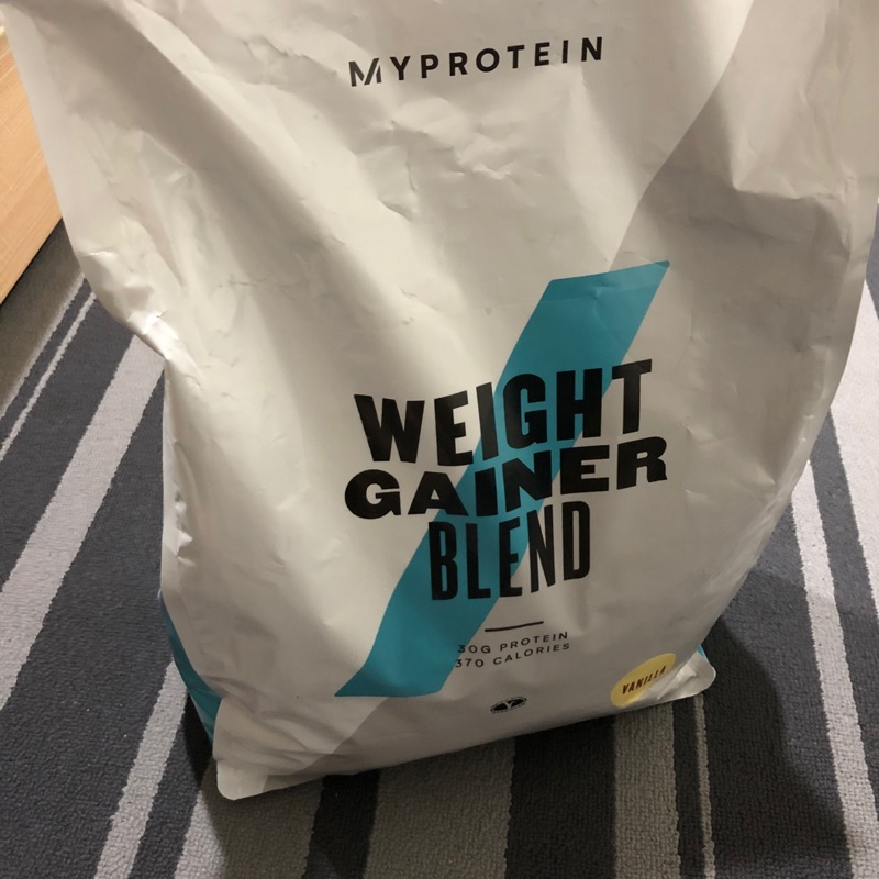 全新官網未拆封 Myprotein Weight Gainer Blend 香草 5 Kg 蝦皮購物