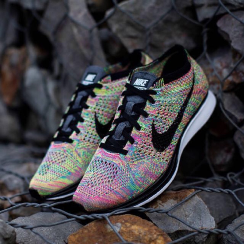 Quality Sneakers Nike Flyknit Racer MultiColor 3.0