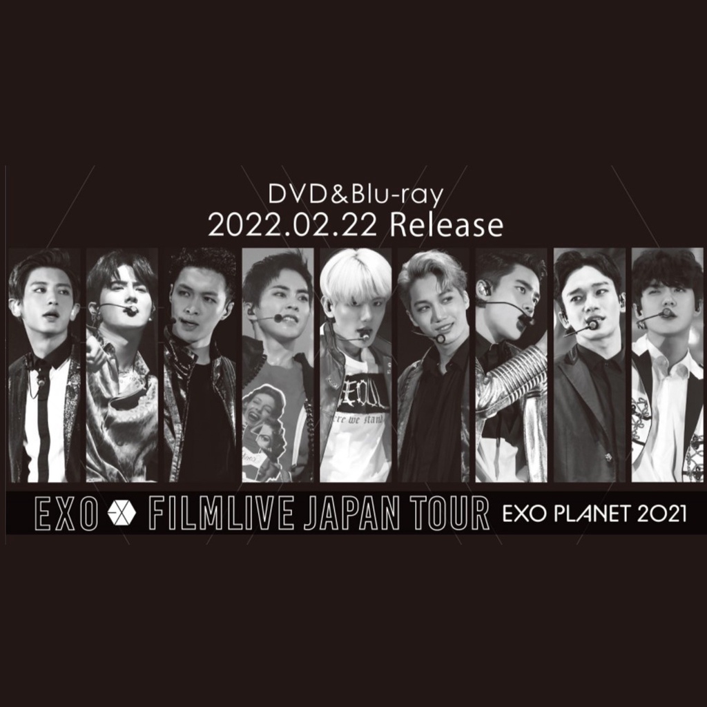 微音樂💃代購日版EXO FILMLIVE JAPAN TOUR EXO PLANET 2021 LIVE影像 