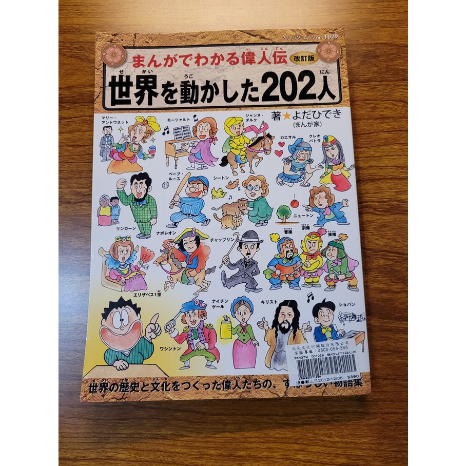 まんがでわかる偉人伝　世界を動かした202人