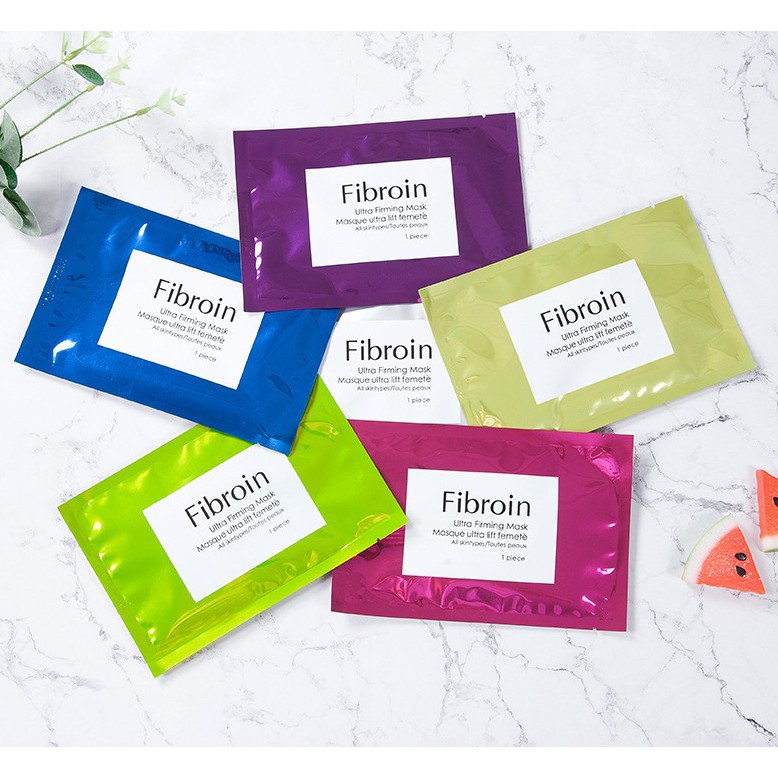 【即期出清】正品 泰國 Fibroin 小F面膜 三層蠶絲蛋白面膜 泡泡面膜 呼吸面膜 | 蝦皮購物