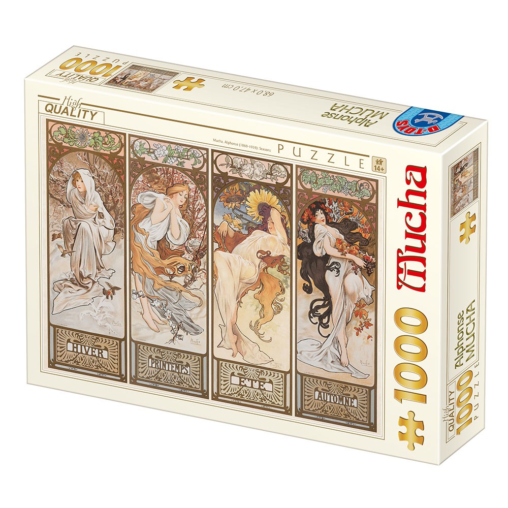 四季／慕夏 D-Toys · 1000 pcs — 嗚拉拉平價拼圖小舖