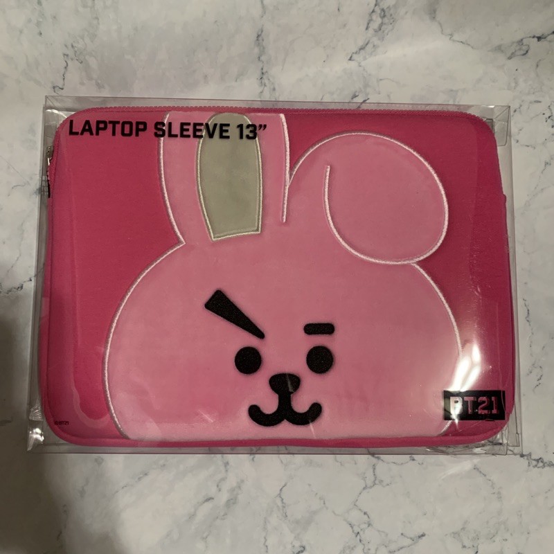 ✨韓國帶回🇰🇷BT21 Cooky 大頭13寸電腦包筆電包✨防彈少年團田柾國