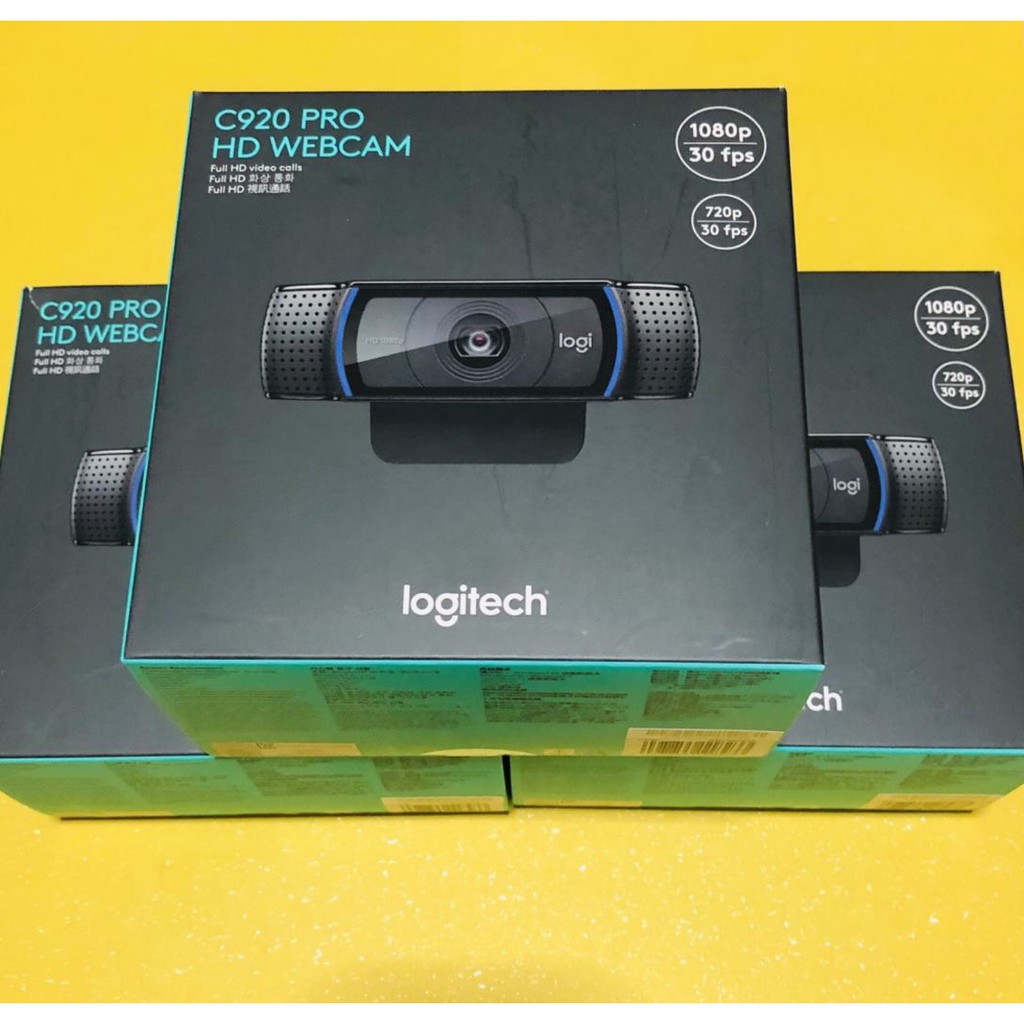 Logitech 羅技C920r HD Pro 視訊攝影機台灣公司貨2年保固全新未拆含稅