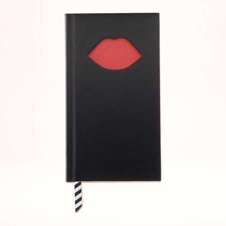 ☆現貨☆Lulu Guinness 英國設計師品牌 Slimline Notebook 紅唇筆記本 | 蝦皮購物