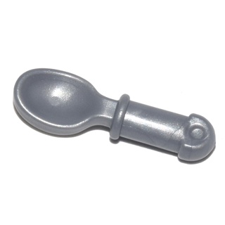 磚家 LEGO 樂高 平光銀色 人偶 配件 工具 用具 Utensil Spoon 湯匙 餐具勺 34173 | 蝦皮購物