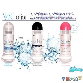 日本FILL WORKS NaClotion 自然感覺 水潤型/標準型/濃稠型 潤滑液360ml潤滑油情潤滑劑